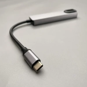 Багатофункціональний перехідник iLoungeMax 5 в 1 4K HDMI + Rj45 + USB 3.1 + USB-A + Type-C для MacBook - Фото 8