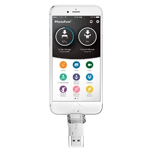 USB флешка PhotoFast i-FlashDrive MAX U3 64GB White для iPhone | iPad - Фото 5