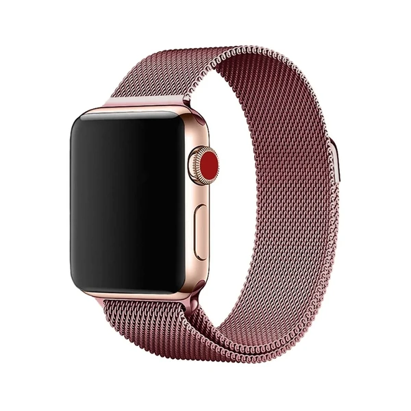 Ремінець iLoungeMax Milanese Loop Pink для Apple Watch Ultra 49mm | 45mm | 44mm | 42mm в Ужгороді