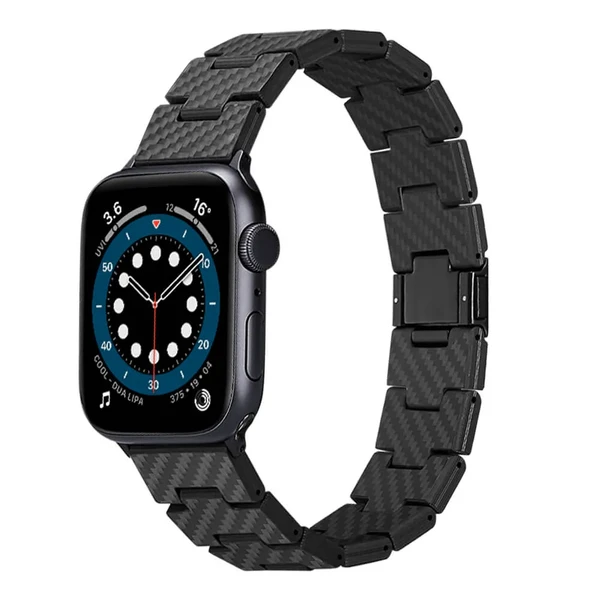Ремінець Pitaka Carbon Fiber Retro для Apple Watch Ultra 49mm | 45mm | 44mm | 42mm Series у Броварах