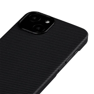 Карбоновий чохол-накладка Pitaka MagEZ Case 2 Black/Grey для iPhone 13 - Фото 3