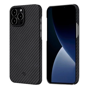 Карбоновий чохол-накладка Pitaka MagEZ Case 2 Black/Grey для iPhone 13 Pro Max