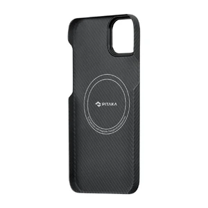 Противоударный чехол Pitaka MagEZ Case 3 Fusion Weaving Overture Black/Gray для iPhone 14 Pro - Фото 2
