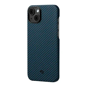 Протиударний чохол Pitaka MagEZ Case 3 Twill 1500D Black/Blue для iPhone 14 | 13 - Фото 2