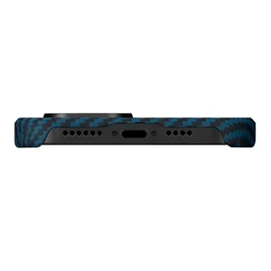 Протиударний чохол Pitaka MagEZ Case 3 Twill 1500D Black/Blue для iPhone 14 | 13 - Фото 4