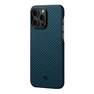 Протиударний чохол Pitaka MagEZ Case 3 Twill 1500D Black/Blue для iPhone 14 Pro - Фото 2