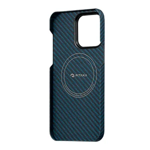 Протиударний чохол Pitaka MagEZ Case 3 Twill 1500D Black/Blue для iPhone 14 Pro - Фото 5