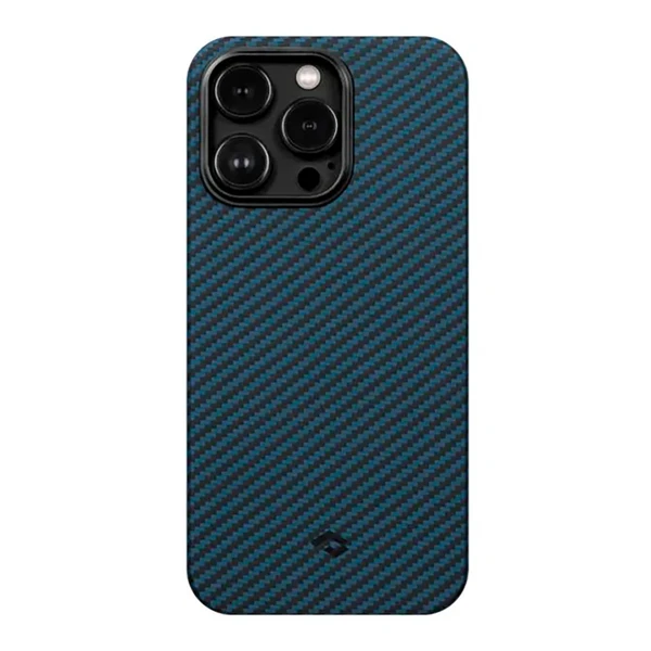 Протиударний чохол Pitaka MagEZ Case 3 Twill 1500D Black/Blue для iPhone 14 Pro Max в Харкові