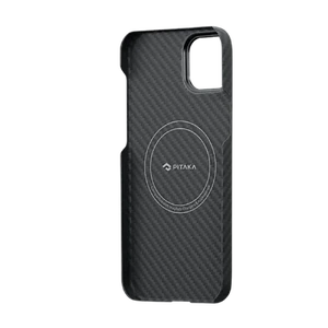 Противоударный чехол Pitaka MagEZ Case 3 Twill 1500D Black/Grey для iPhone 14 Pro Max - Фото 3