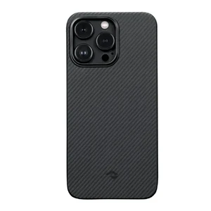 Протиударний чохол Pitaka MagEZ Case 3 Twill 600D Black/Grey для iPhone 14 Pro