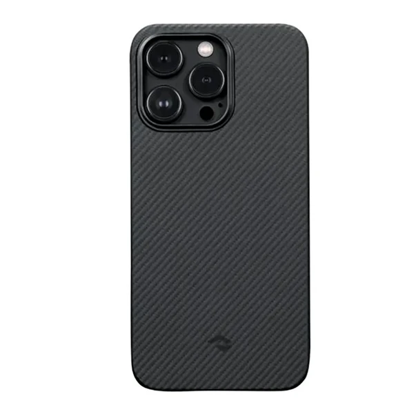 Протиударний чохол Pitaka MagEZ Case 3 Twill 600D Black/Grey для iPhone 14 Pro у Луцьку