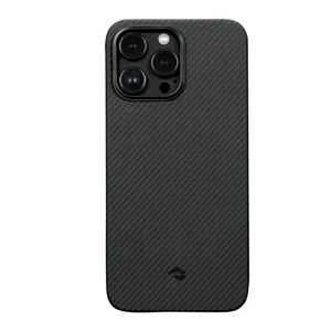 Протиударний чохол Pitaka MagEZ Case 3 Twill 600D Black/Grey для iPhone 14 Pro Max KI1401PMA - Фото 1