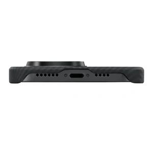 Протиударний чохол Pitaka MagEZ Case 3 Twill 600D Black/Grey для iPhone 14 Pro Max - Фото 4