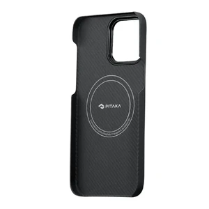 Протиударний чохол Pitaka MagEZ Case 3 Twill 600D Black/Grey для iPhone 14 Pro Max - Фото 5