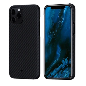 Карбоновий чохол-накладка Pitaka MagEZ Case Black | Grey для iPhone 12 Pro Max