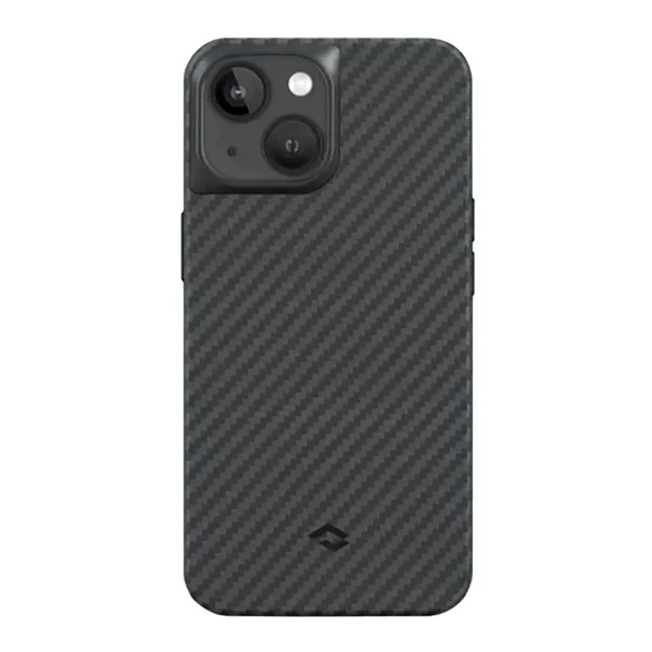Протиударний чохол Pitaka MagEZ Case Pro 3 Twill 1500D Black/Grey для iPhone 14 | 13