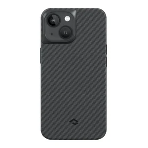 Противоударный чехол Pitaka MagEZ Case Pro 3 Twill 1500D Black/Grey для iPhone 14 Plus