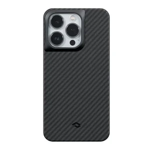 Протиударний чохол Pitaka MagEZ Case Pro 3 Twill 1500D Black/Grey для iPhone 14 Pro