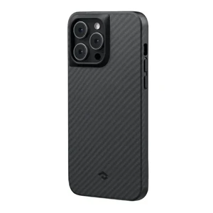 Противоударный чехол Pitaka MagEZ Case Pro 3 Twill 1500D Black/Grey для iPhone 14 Pro Max - Фото 2