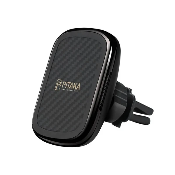 Автотримач з бездротовою зарядкою Pitaka MagEZ Mount Qi Car Vent для iPhone