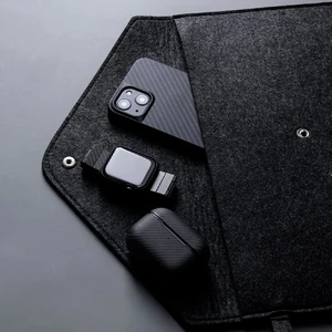 Протиударний чохол Pitaka MagEZ Case Pro Black/Grey для iPhone 13 mini - Фото 4