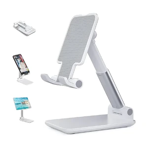 Портативна (складна) підставка для iPhone/iPad/планшету/телефону | iLoungeMax Portable Foldable Stand White - Фото 2
