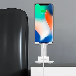 Портативна (складна) підставка для iPhone/iPad/планшету/телефону | iLoungeMax Portable Foldable Stand White - Фото 6