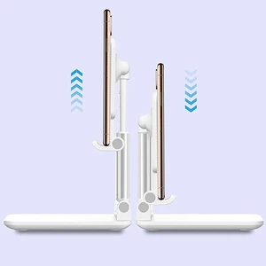 Портативна (складна) підставка для iPhone/iPad/планшету/телефону | iLoungeMax Portable Foldable Stand White - Фото 7