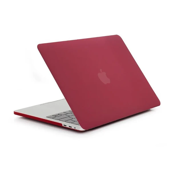 Пластиковий чохол iLoungeMax Soft Touch Marsala для MacBook Pro 13" (M2 | M1 | 2022 | 2020 | 2019 | 2018)