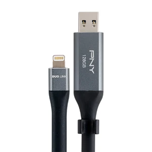 USB флешка PNY DUO LINK USB 3.0 OTG 128GB для iPhone | iPad - Фото 2