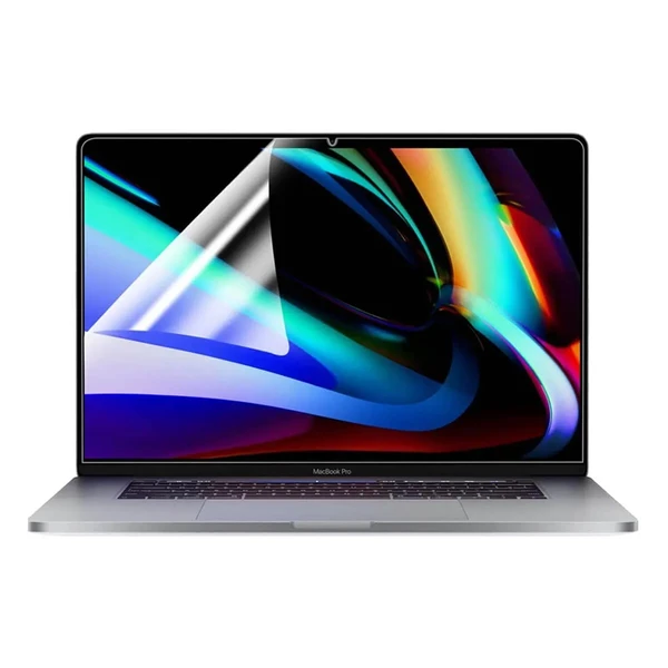 Поклейка захисної плівки на MacBook