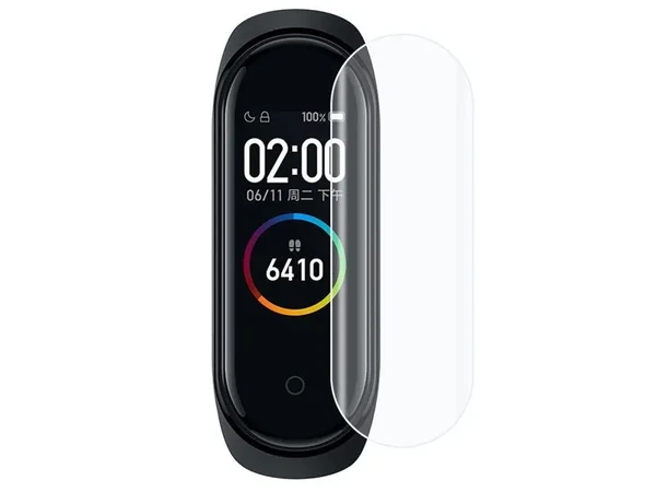 Гидрогелевая защитная пленка iLoungeMax Hydrogel Clear для Xiaomi Mi Band 7 9шт.
