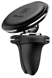 Магнитный автодержатель Baseus Magnetic Air Vent Car Mount Holder Black - Фото 3