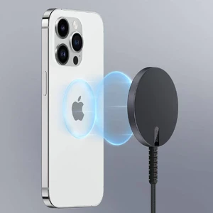 Беспроводное зарядное устройство ESR HaloLock Mini Wireless Charger MagSafe 15W Black - Фото 8