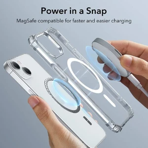 Силіконовий чохол ESR Air Armor TPU Case Clear with HaloLock для iPhone 14 | 13 - Фото 2