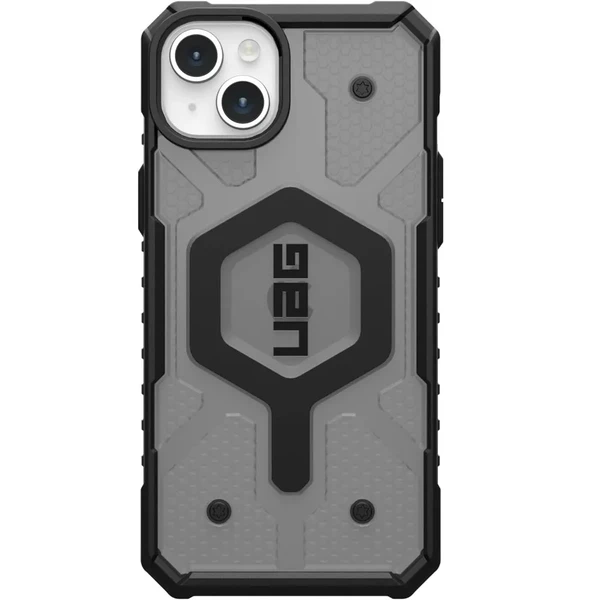 Протиударний чохол MagSafe UAG Pathfinder Clear Ash для iPhone 15