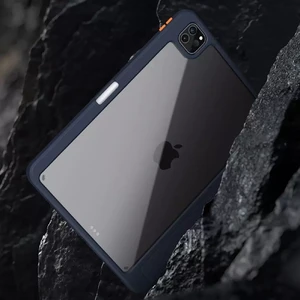 Чехол-книжка Nillkin Bevel Leather с держателем Apple Pencil Blue для Apple iPad Pro 11" (2022 | 2021 | 2020) - Фото 3
