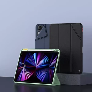 Чохол-книжка Nillkin Bevel Leather з тримачем Apple Pencil Matcha Green для Apple iPad Pro 11" (2022 | 2021 | 2020) - Фото 6