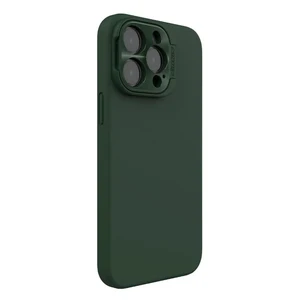 Защитный чехол с подставкой Nillkin Lens Wing Magnetic Green для iPhone 15 Pro - Фото 3
