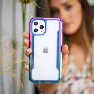 Противоударный чехол Raptic Defense Shield Rainbow для iPhone 15 Pro - Фото 5