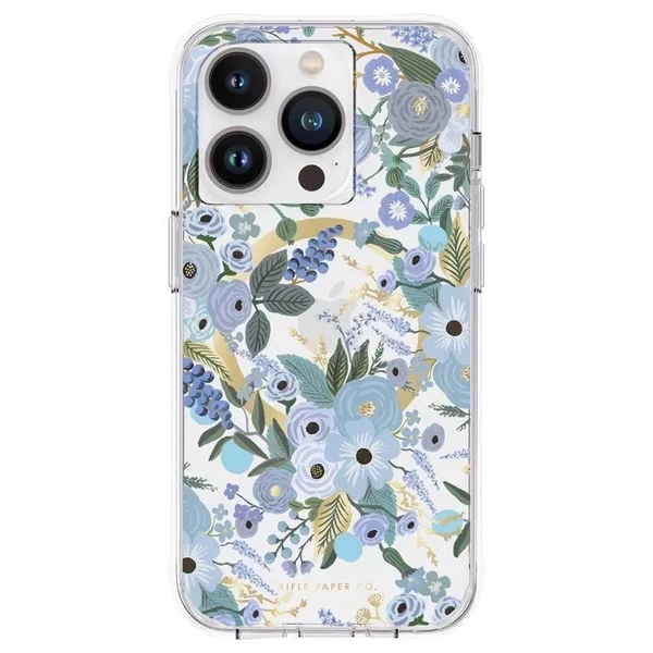 Чохол Case-Mate Rifle Paper Co. Garden Party Blue MagSafe для iPhone 14 Pro Max в Кривому Розі