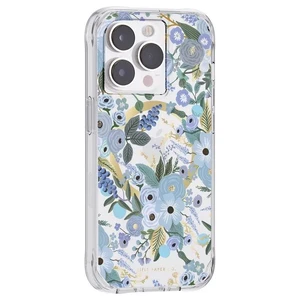 Чехол Case-Mate Rifle Paper Co. Garden Party Blue MagSafe для iPhone 14 Pro - Фото 2