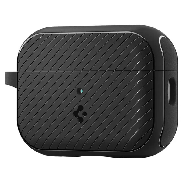 Протиударний чохол із карабіном Spigen Mag Armor Case (MagFit) Matte Black для AirPods Pro 2