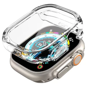 Прозрачный чехол Spigen Ultra Hybrid Case для Apple Watch Ultra 49mm - Фото 2