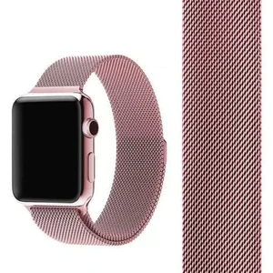 Ремешок iLoungeMax Milanese Loop Rose Gold для Apple Watch 41mm | 40mm | 38mm OEM - Фото 2