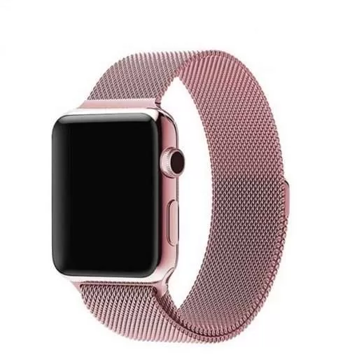 Ремінець iLoungeMax Milanese Loop Rose Gold для Apple Watch 41mm | 40mm | 38mm OEM