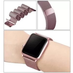 Ремешок iLoungeMax Milanese Loop Rose Gold для Apple Watch 41mm | 40mm | 38mm OEM - Фото 3