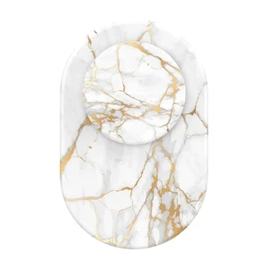 Попсокет с магнитным держателем PopSockets PopGrip MagSafe Gold Lutz Marble для iPhone 14 | 13 | 12 - Фото 2