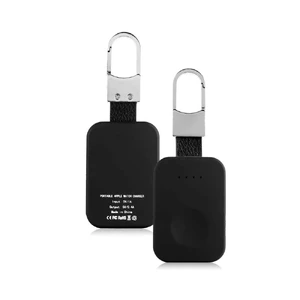 Портативный повербанк с карабином iLoungeMax Portable Charger 400mAh для Apple Watch 1 | 2 | 3 - Фото 5