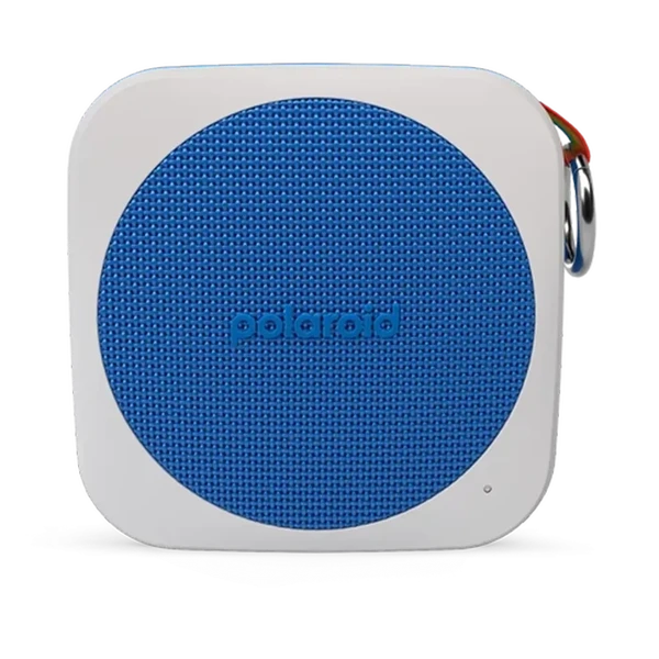 Портативна Bluetooth-колонка Polaroid P1 Music Player Blue з карабіном, водонепроникна IPX5